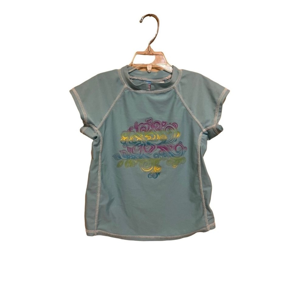 Blue Sun shirt short sleeves spf size small